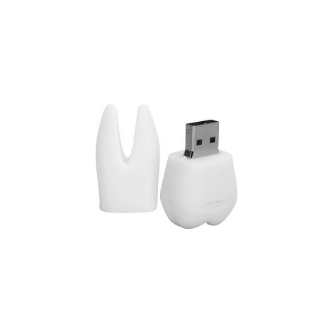 Clé USB 2.0 en forme de dent 3D, idéale pour le stockage de données, compatible avec ordinateurs de bureau, portables et tablettes (32 Go). (1/5)