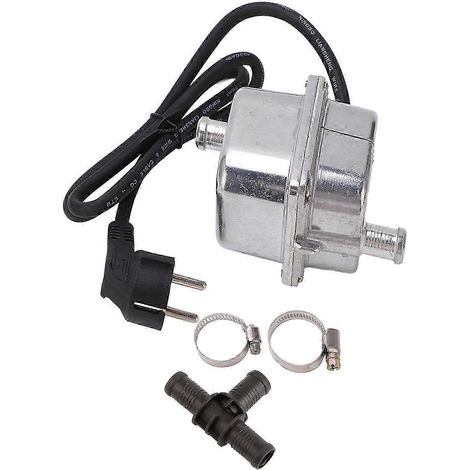 Réchauffeur de liquide de refroidissement 1500W pour véhicules avec prises standard européennes, tension 220V-250V, compatible avec les accessoires de préchauffage de moteur 1,5L pour camping-cars, ca