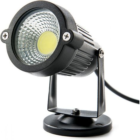 Faretto da giardino a LED 5W 450Lm 6000ºK 40.000H [SL-SL-C12-5W-CW]