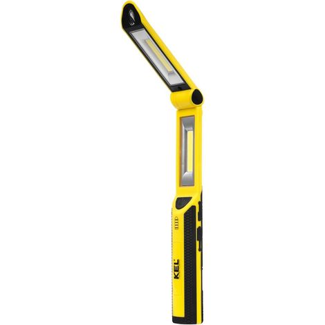Kel Lampada da lavoro professionale ricaricabile LED nera