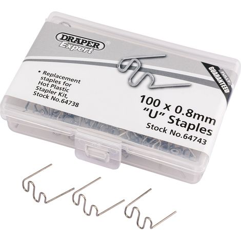 Draper 0.8MM U Staples (50) (64743) (1/5)