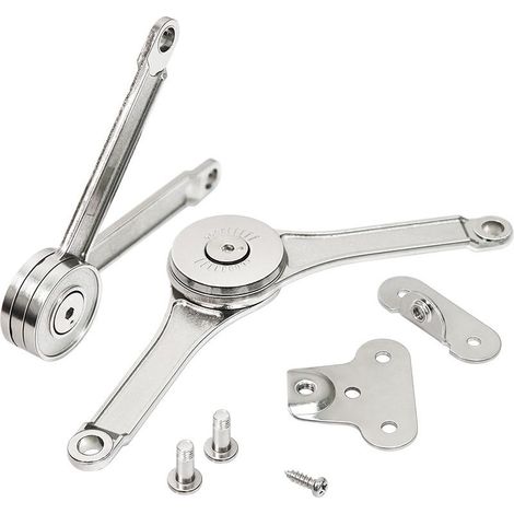 Standard Strong Ferrures for Relevants and Abattants Lids Stay Lift Systems Tank of Force For System a Door Relevable Hinge for Cabinet Furniture Set of 2 LO-Ron (1/5)