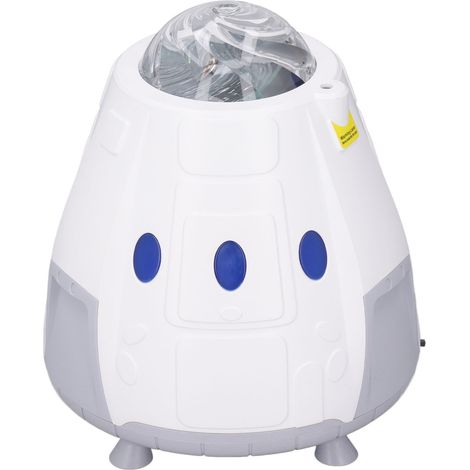 Weltraumkapsel-Nachtlichter, 8 Lichtmodi, Dekoration, Musik, USB, Bluetooth, leuchtender Sternenprojektor (1/5)