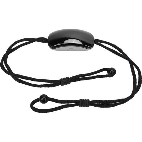 Dispositif anti-ronflement 70MAH Type C silencieux efficace solution électrique anti-ronflement pour meilleur sommeil Argent (1/5)