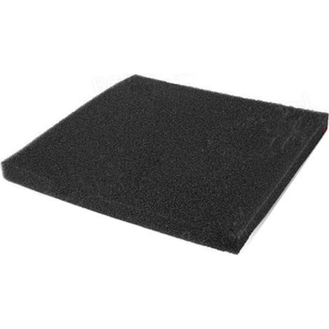 Mousse de filtration pour aquarium - 50 x 50 cm - Noir - Feuille d'éponge noire - Filtre biochimique 15/30/40 PPI coupable (PPI-40 - Fine) (1/5)