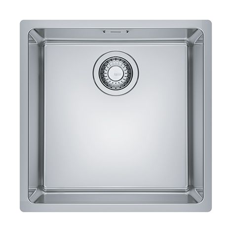Franke Maris MRX 210-40. Tipo di lavello: Lavello ad incasso, Forma del lavandino: Quadrato, Materiale del lavandino: Acciaio inox. Larghezza: 440 mm, Profondità: 440 mm, Altezza: 18... - 127.0525.223 (1/2)