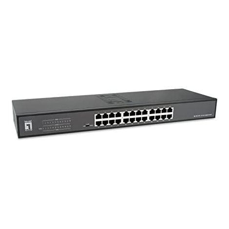 Switch level one gigabit metal enclosure unmanaged 24p 10/100/1000 geu-2431 (1/5)