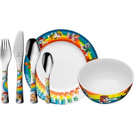 Set de 6 couverts de table pour enfants, Inox 18/10, Adapté aux enfants de 3 ans et plus, Ludique, Compatible lave-vaisselle 1286079964 (1/5)
