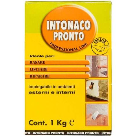 Intonaco Pronto Colorchimica - Ideale per Rasature e Riparazioni - 1 kg