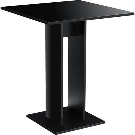 Sala da pranzo cucina soggiorno tavolo quadrato 78 cm nero 030006126