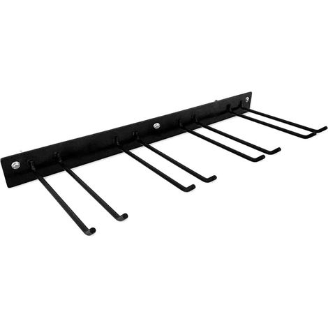 Werkzeughalter Metall-Wandhaken, 84 cm, bis 68 kg, Schwarz (1/5)