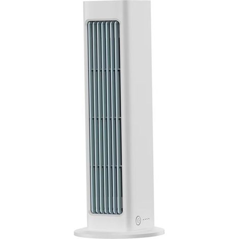 Kleine, tragbare Klimaanlage, persönlicher Ventilator mit Fernbedienung, 4000-mAh-Akku, Wandmontage und Tischaufstellung möglich, leiser Tischventilator für den persönlichen Gebrauch (1/5)