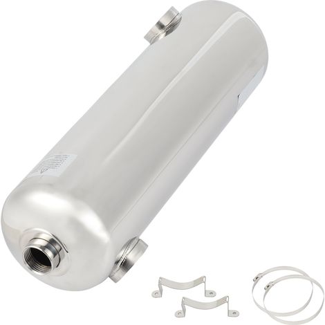 TolleTour Chauffage de piscine 60 kW Échangeur thermique en acier inoxydable Piscine Chauffage de piscine
