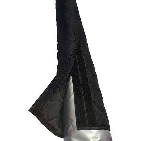 Housse de tuyau de climatisation isolée 149,9 cm – Enveloppe en aluminium et coton – Améliore l'efficacité de refroidissement (1/5)