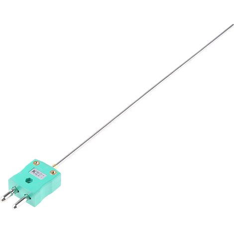 Thermocouple type K Ø 3mm, L 250mm, +1100°C max à Fiche mâle standard ( Prix pour 1 ) (1/2)