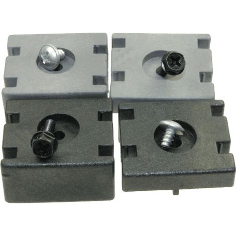 KIT CHARNIERE AVEC SUPPORT VITRES POUR FOUR WHIRLPOOL - 480131000141