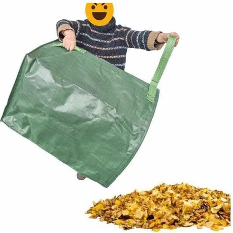 Outils de jardin, Sac poubelle de jardin robuste de grande capacité, Pratique et pratique