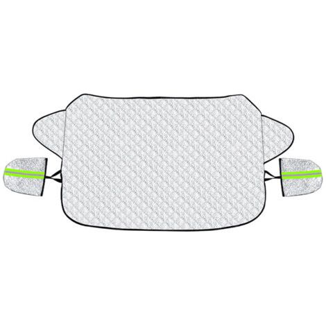 Shining House – Couverture pare-brise voiture 147x100cm – Protection anti-givre, neige, UV – 4 couches indéchirables – Installation facile (1/5)
