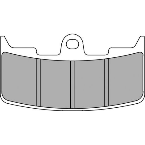Plaquette de frein Métal Fritté Sinter Grip Road - R90 (1/2)