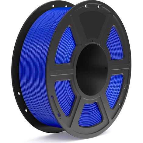 APEX Filament pour imprimante 3D, PLA+ 1,75 mm, bobinage soigné, résistant et durable, bobine de 1 kg (2,2 lb), bleu (1/5)