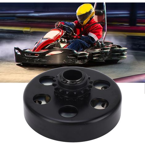 Embrayage de karting 16 dents, alésage 20 mm, pour chaîne n° 219. Pour mini-motos et karts. (1/5)