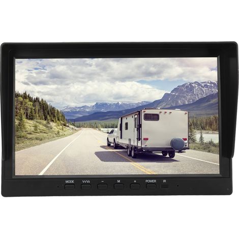 Écran de surveillance HD 10,1 pouces pour caméra de recul camping-car, remorque, 5e roue, système d'observation haute vitesse pour camion, moniteur de vision arrière (1/5)