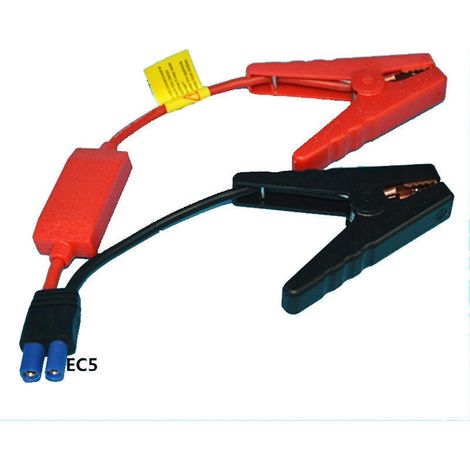 1 Pince de démarrage EC5, 200 A, 12 V, métal et PU, pour véhicule (1/5)
