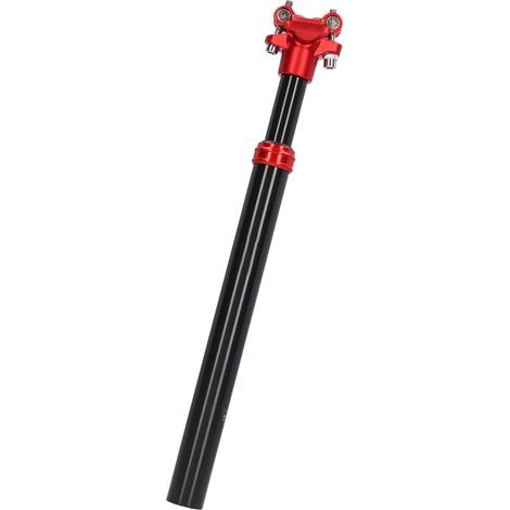 Tige de selle suspendue 27.2 mm, amortisseur vélo avec tube alliage aluminium 350mm, confort cyclisme. (1/5)