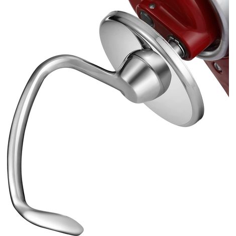 Knethaken aus Edelstahl – 1 Stück – Für Küchenmaschinen mit 4,5–5 Litern Fassungsvermögen und kippbarem Motorkopf – Ersatzteil K45DH – Kompatibel mit KitchenAid (1/5)