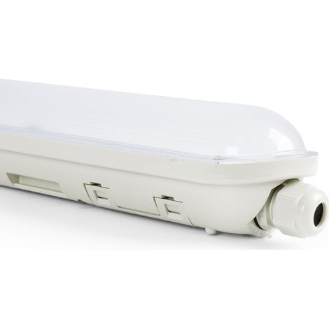 Barcelona Led – Réglette LED étanche CCT connectable 60cm – 21W – IP65 – 130lm/W – Pour espaces humides et extérieurs