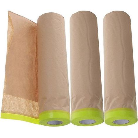 Film de masquage pour graphismes à l'aérographe, à utiliser avec 3 rouleaux de papier. (1/5)