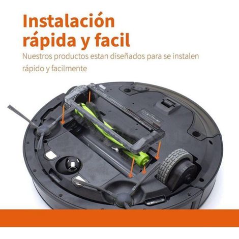Lot de 2 rouleaux principaux, brosse centrale pour iRobot Roomba Combo R1138 / R111840 et accessoires pour robot aspirat Étiquette (1/5)