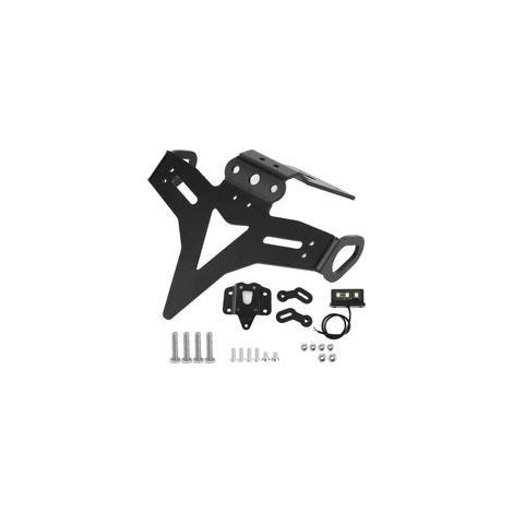 Soporte de matrícula trasera LED para Yamaha MT-07 / FZ-07 (2013–2020), sin guardabarros, diseño limpio e integrado. (1/5)
