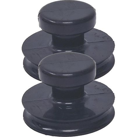 Lot de 2 ventouses de rechange pour bol chantant de Bouddha, avec poignées de levage. (1/5)