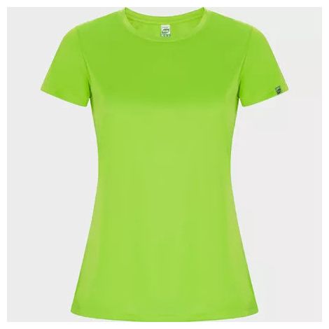 Camiseta técnica Imola Mujer Roly 0428 XXL Verde fluor
