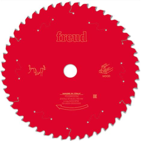 Sägeblatt für Handkreissäge FREUD - Ø305 2,4/1,8 AL30 Z48 BA -5° - F03FS09762 -FR29W001M (1/2)