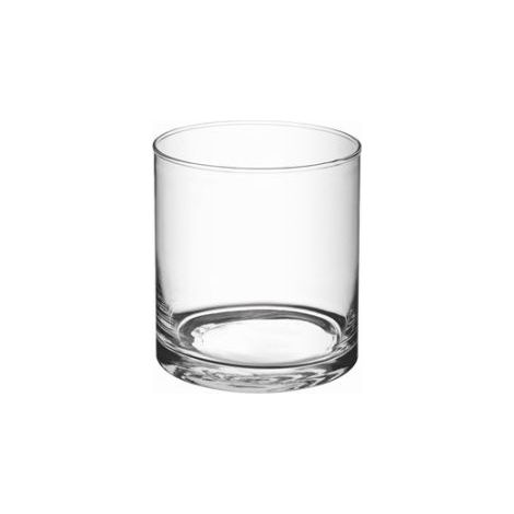 L'Arcolaio Cilindro decorativo taglio caldo - vetro trasparente H10 D10 cm