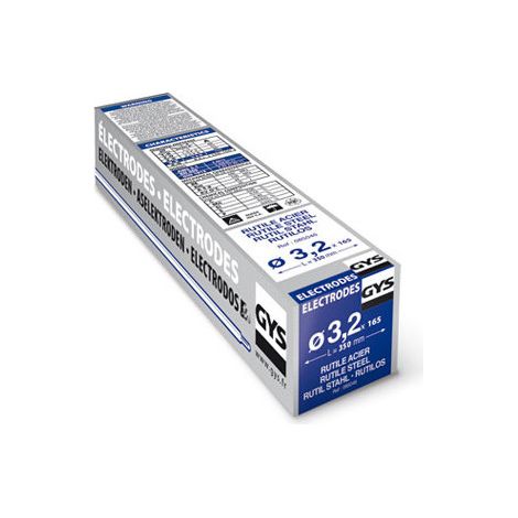 electrode rutile acier - ø3.2 - etui de 165