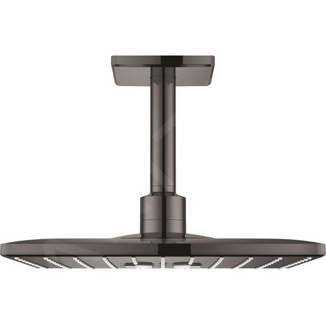 Ensemble de douche de tête Rainshower 310 SmartActive Cube 26481 DA graphite dur