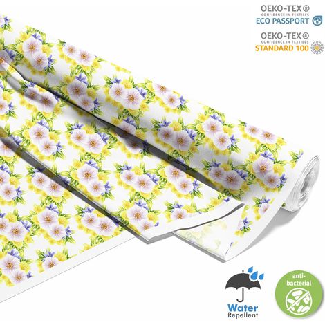 TESSUTI DECORATIVI PER ESTERNI OXFORD - Motivo Fiori 10 (1/5)