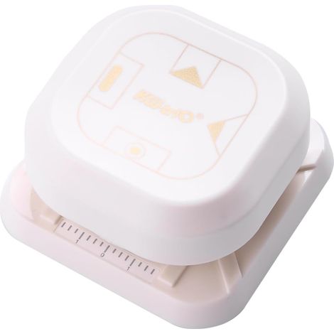 4-in-1 Square Punch for Paper, with Positioning Plate (1/2)