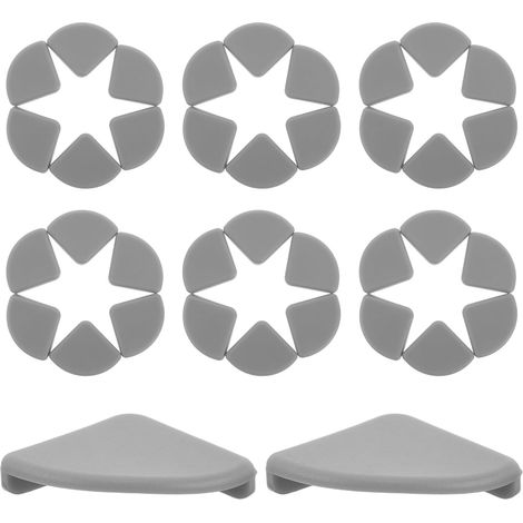 50 protège-coins de sécurité, silicone, antichoc, pour tables (1/5)