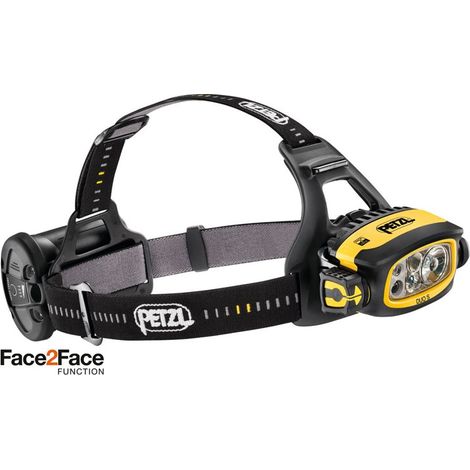 petzl Duo S linterna frontal negro amarillo ultra potente (1/5)
