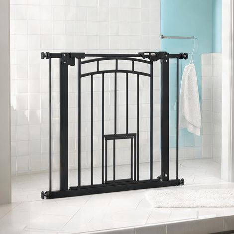 Barrière pour animaux réglable de 25 à 80 cm sans perçage (1/5)