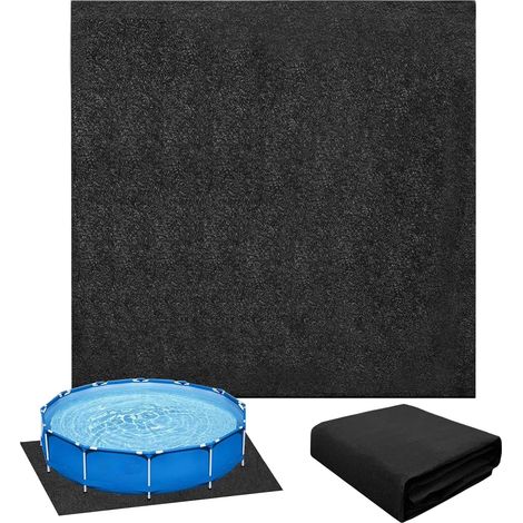 Tapis Feutre de Sol Antidérapant pour Piscine, Protection pour Piscine,Film de Protection Isolation Thermique pour Le Sol pour Piscine (4  4M) (1/5)