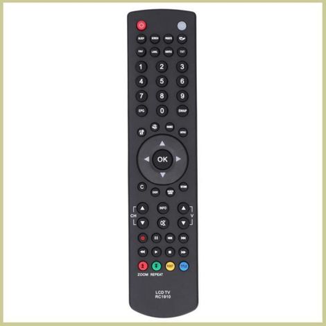 1 Télécommande Universelle Rc1910,ABS,Silicone,LCD TV,Maison (1/4)