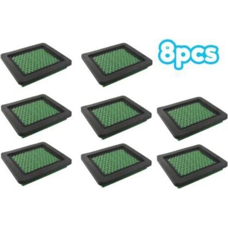 Compatible avec les filtres à air pour tondeuse à gazon Honda 21821 Honda GC135, GCV135, GC160, GCV140, GCV145, GCV160, GCV170, GCV160AC et GCV190 Honda 17211 (paquet de 8). (1/5)