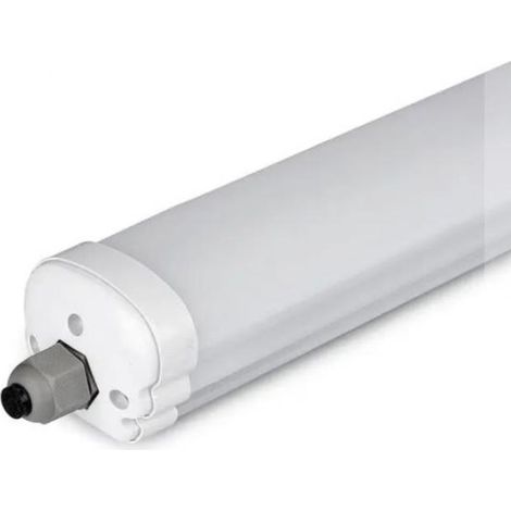 Lámpara de techo LED V-TAC Serie G, 36 W, 120 lm/W, impermeable, 120 cm, blanco natural, IP65