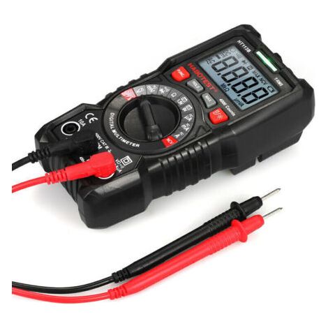 Multimètre numérique Gamme automatique True RMS 4000 comptes Multimètre sans contact Voltmètre Ampèremètre Ohmmètre Mesure de tension AC/DC Courant Résistance Test de continuité Diode NCV Testeur Mes, (1/4)