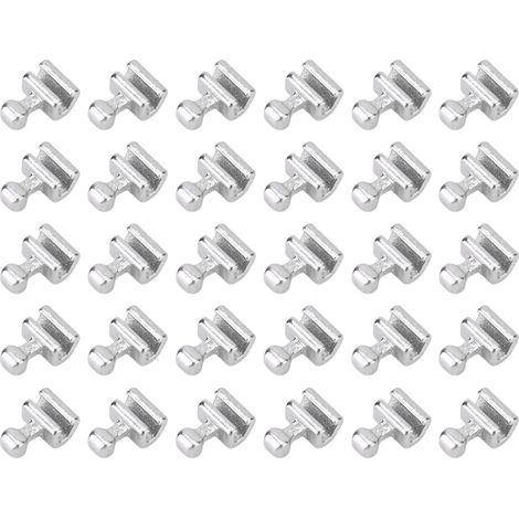 30 tragbare, faltbare kieferorthopädische Haken aus Edelstahl für Zahnbogen (1/5)